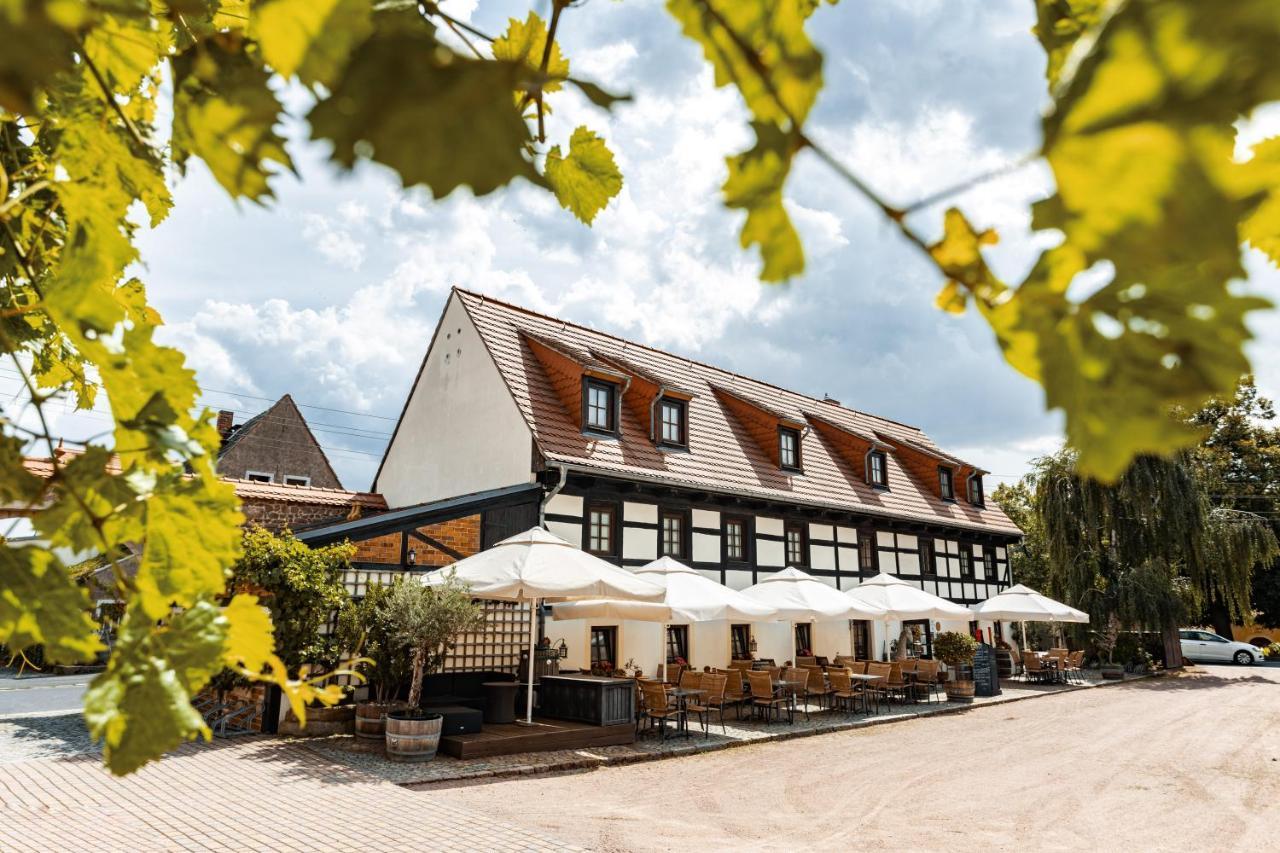 Weingut Schuh - Pension Zur Bosel 코스위그 외부 사진